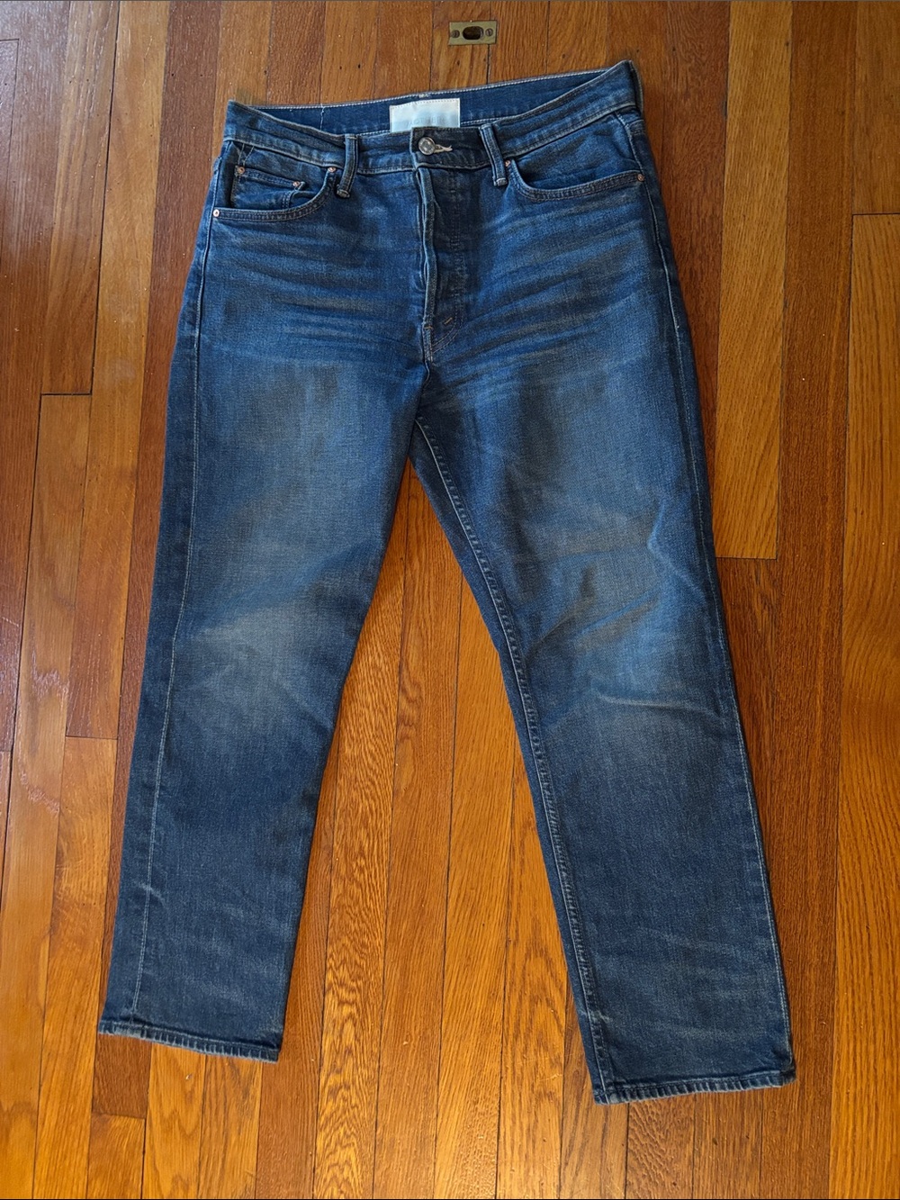 MOTHER The Tomcat Ankle Straight Leg Jeans